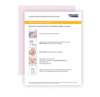 First-Catch Urine Collection Guide