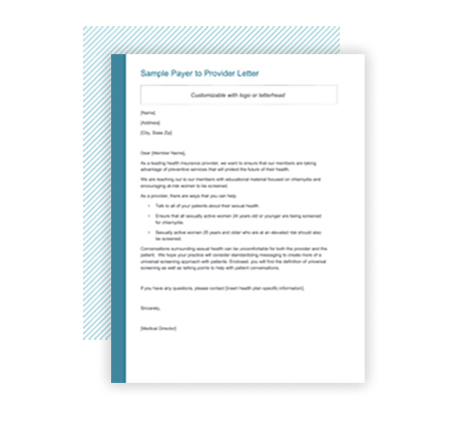 Payer to Provider Letter Thumbnail