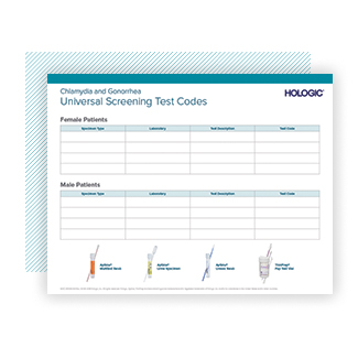 Universal Screening Test Code Reminde