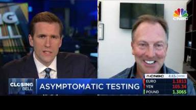 Embedded thumbnail for CEO Steve MacMillan discusses COVID-19 aysmptomatic testing with CNBC Closing Bell