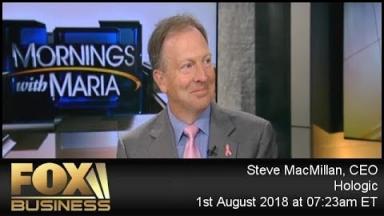 Embedded thumbnail for Hologic CEO Steve MacMillan on Fox Business Mornings with Maria