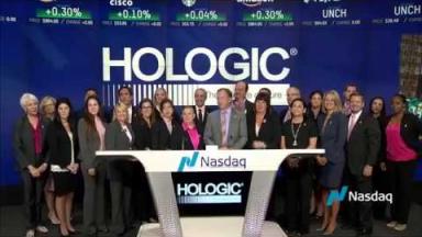 Embedded thumbnail for Hologic Rings Nasdaq Opening Bell to Kick Off Breast Cancer Awareness Month