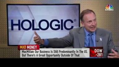 Embedded thumbnail for HOLX CEO on CNBC&#039;s Mad Money 