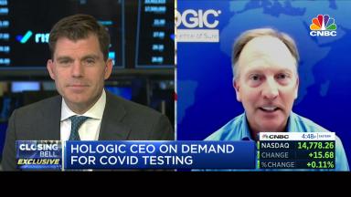 Embedded thumbnail for HOLX CEO Steve MacMillan on CNBC Closing Bell - July 29,2021