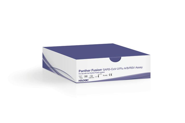 Assay box on white background