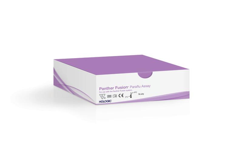Assay box on white background