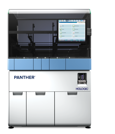 Front view of Panther system with no background