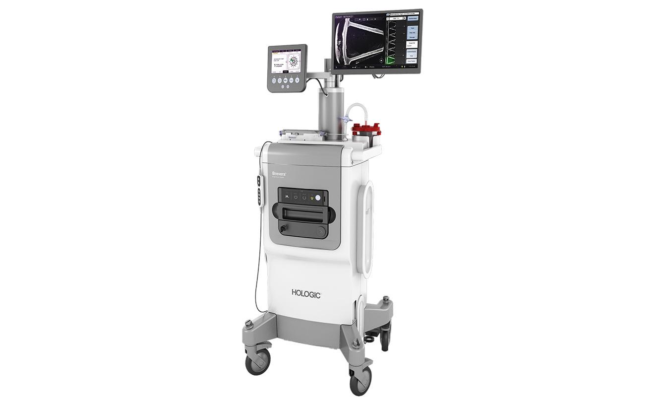 Medical device on white background