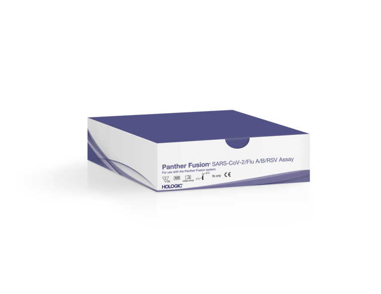 Panther Fusion SARS Flu A B RSV assay box