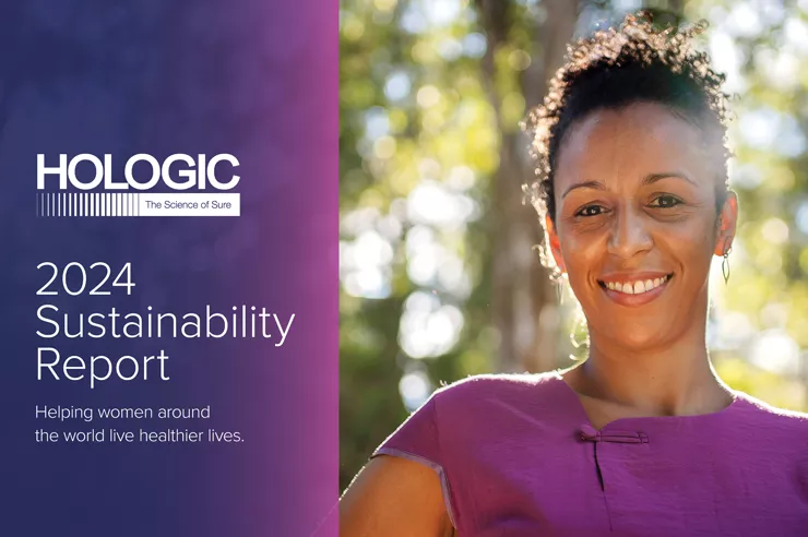 Cover image of sustainability report