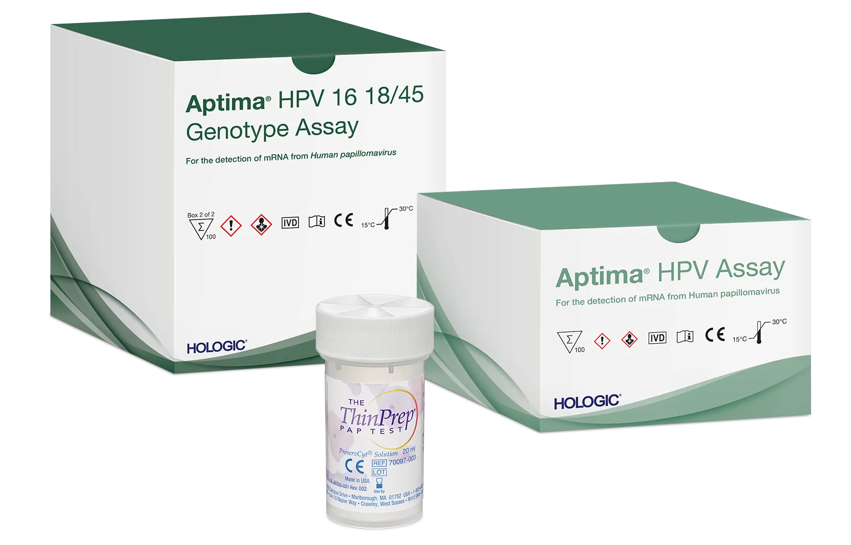 ThinPrep Collection Tube and Aptima HPV Assays