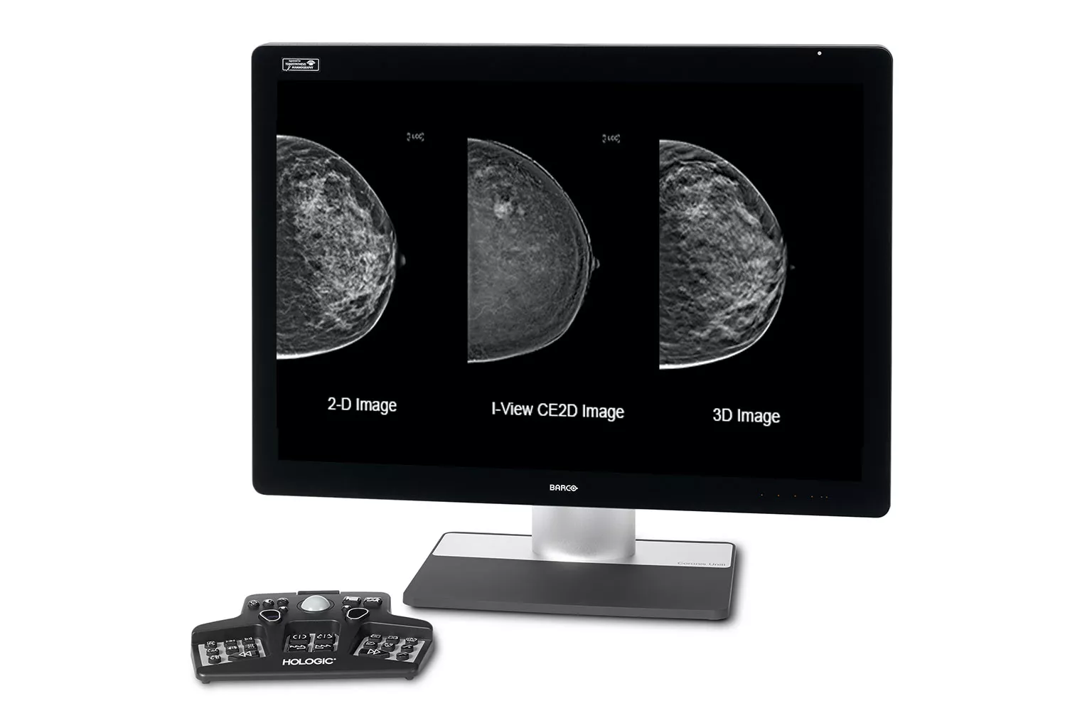 I-View® 2.0 Contrast Enhanced Mammography Software on white background